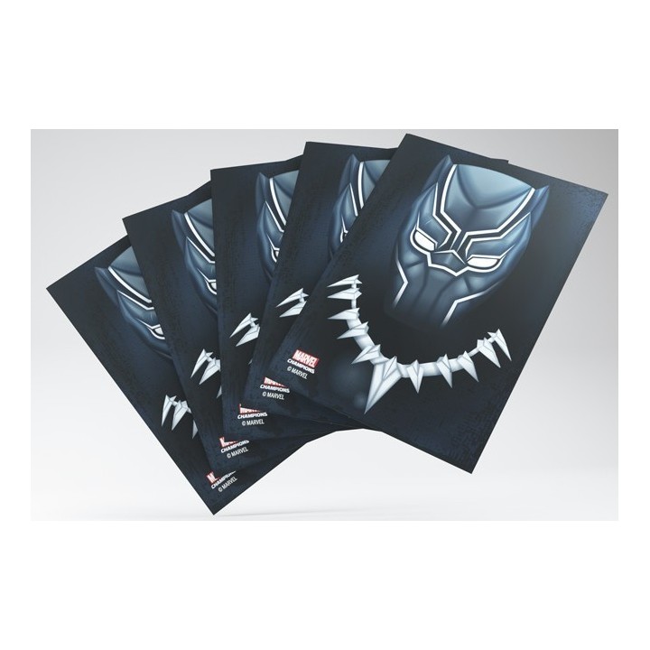 Gamegenic Marvel Champions Art Sleeves - Black Panther