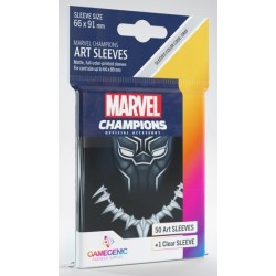 Gamegenic Marvel Champions Art Sleeves - Black Panther