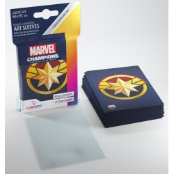 Gamegenic Marvel Champions Art Sleeves - Captain Marvel