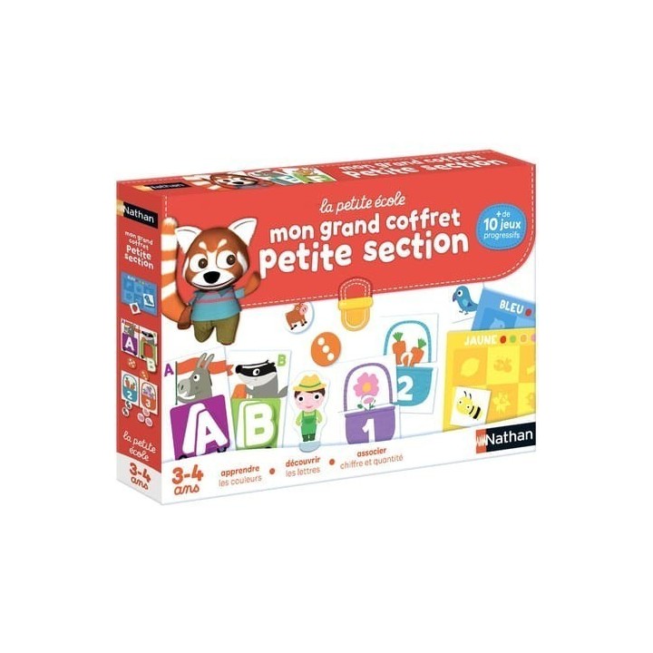 Jeux de société - La petite école : Mon grand coffret Petite Section