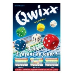 Jeux de société - Qwixx Recharge bloc de score