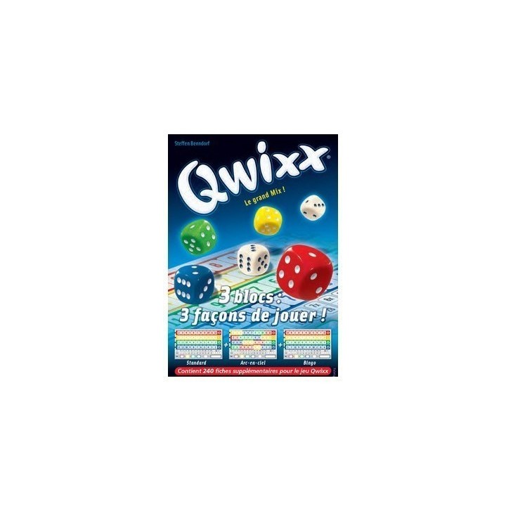 Jeux de société - Qwixx Recharge bloc de score