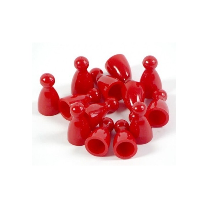 Pions Pawns of the head - Rouge