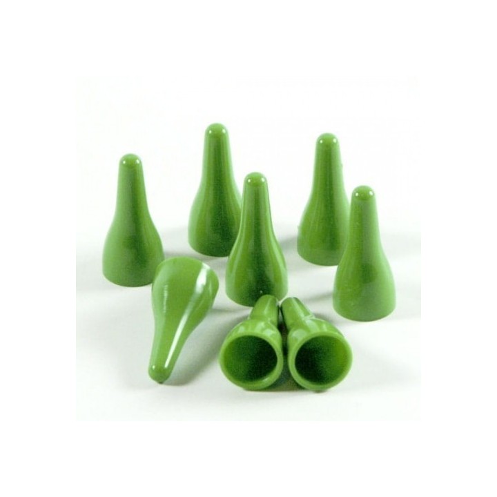 Pions Quality plastic Pawns - Vert