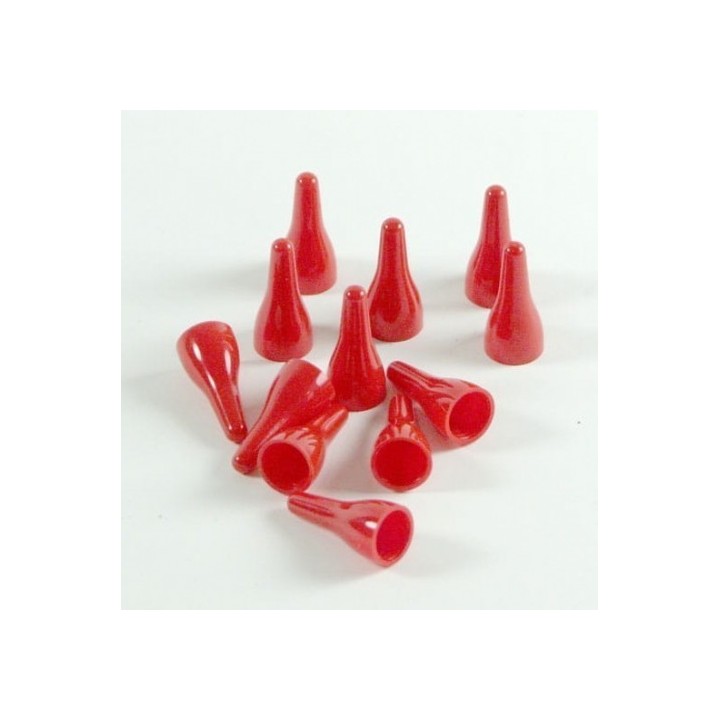 Pions Quality plastic Pawns - Rouge