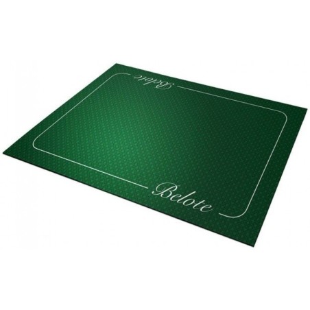 Tapis Belote Coeur de Pique Excellence Vert