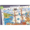 Puzzle Djeco Observation - Les Pirates - 100 pièces