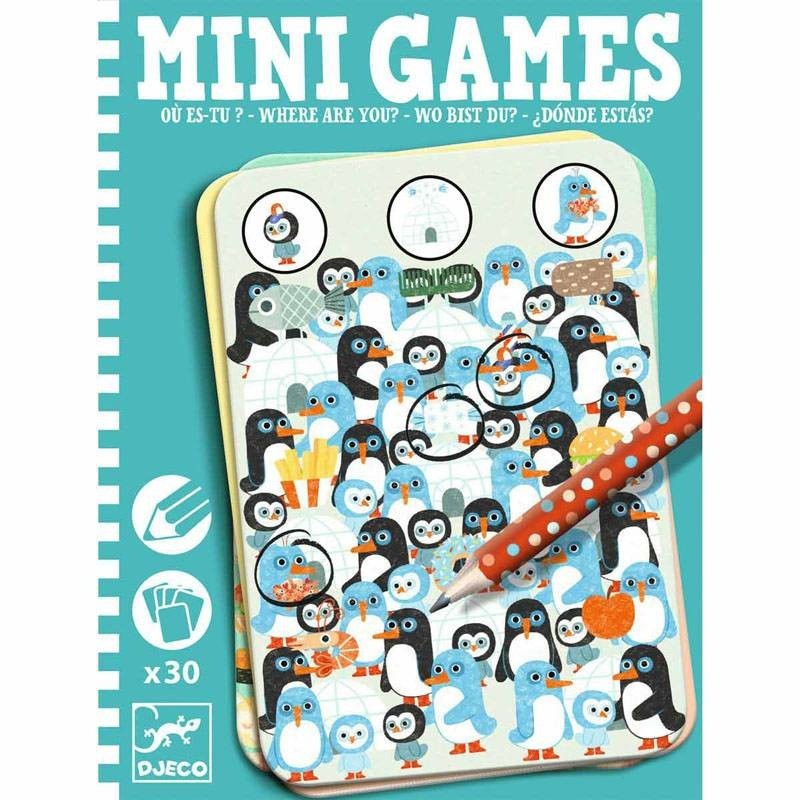 Jeux de société - Mini-Games : Où es-tu ?