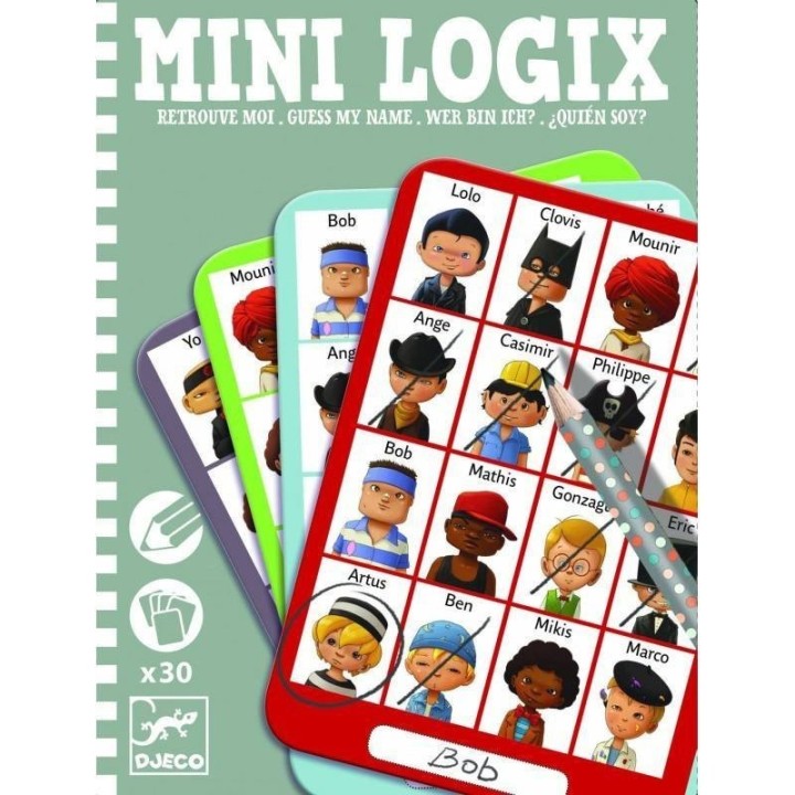 Jeux de société - Mini-Logix : Retrouve moi garçon