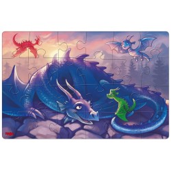 Puzzle HABA : Dragons - 24 Pièces Chacun