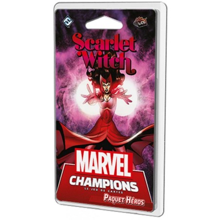 Jeux de société - Marvel Champions : Le Jeu De Cartes - Scarlet Witch La Sorcière Rouge