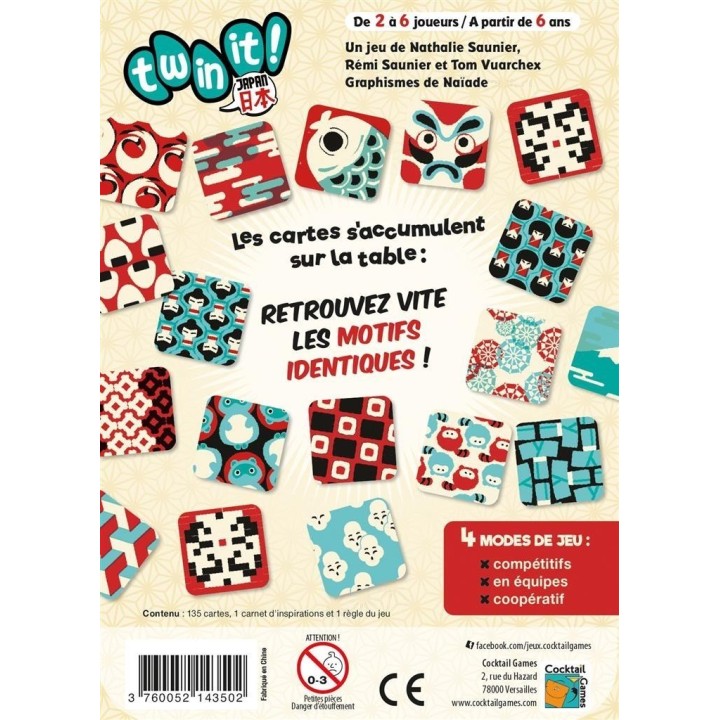 Jeux de société - Twin It ! Japan