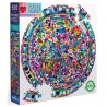 Puzzle Eeboo : Motif Triangle - 500 Pièces