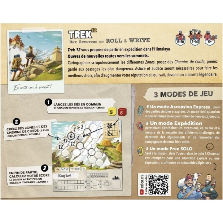 Jeux de société - Trek 12
