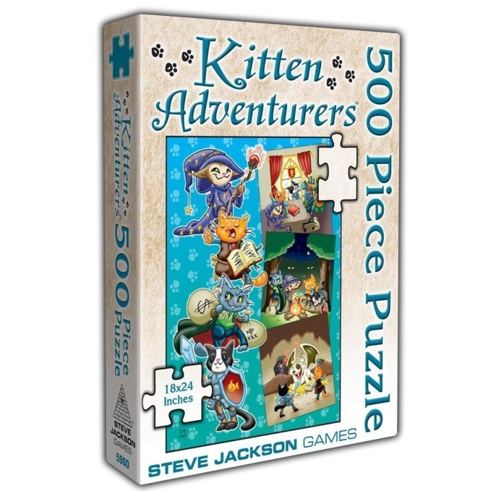 Puzzle Jumbo : Kitten Adventurers - 500 Pièces