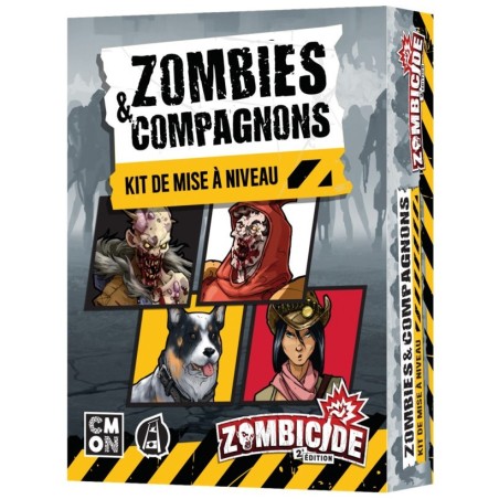 Jeux de société - Zombicide (Saison 1) - 2ème Edition - Zombie et compagnons - Kit de mise à niveau V1-V2