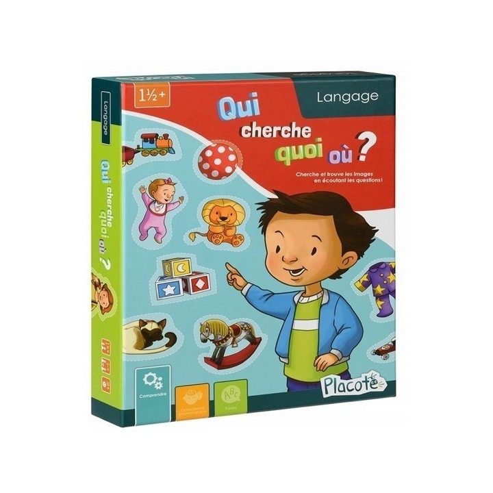 Jeux de société - Qui Cherche Quoi Où ?