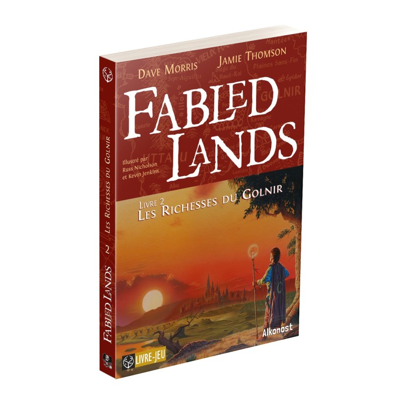 Livre Jeu : Fabled lands 2 : Les Richesses du Golnir