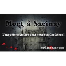 Jeux de société - Crimexpress : Mort à Sacinay