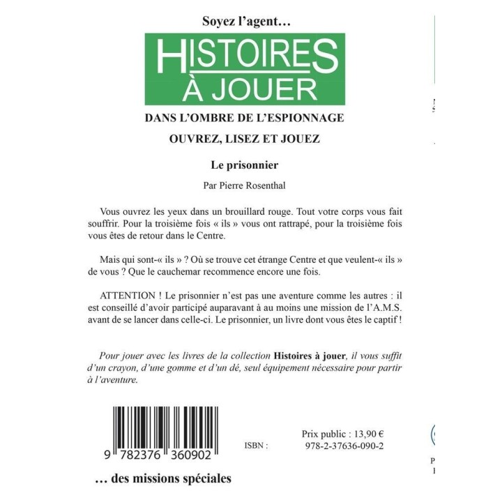 Livre jeu : Le Prisonnier