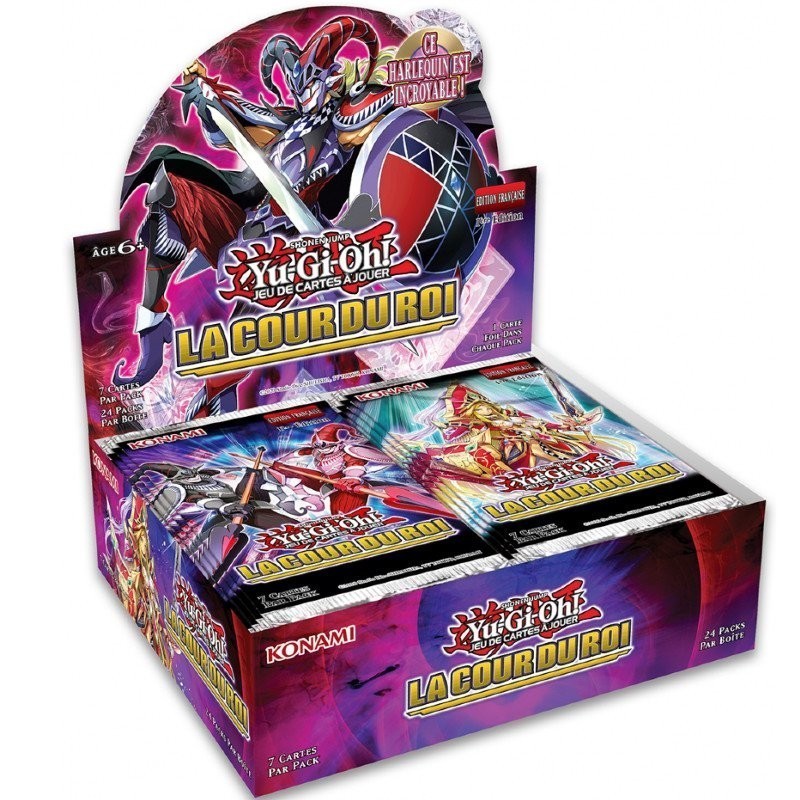 Booster Yu-Gi-Oh! La Cour du Roi boite complète