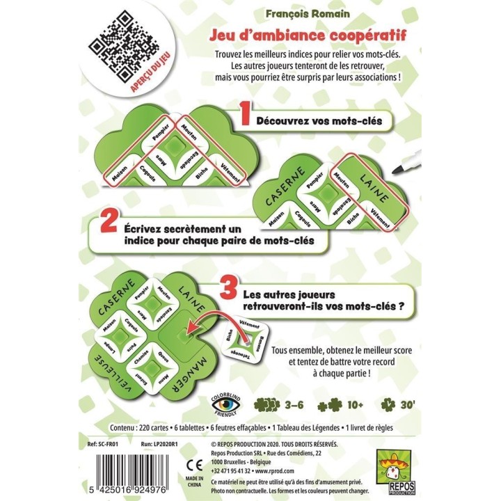 Jeux de société - So Clover !