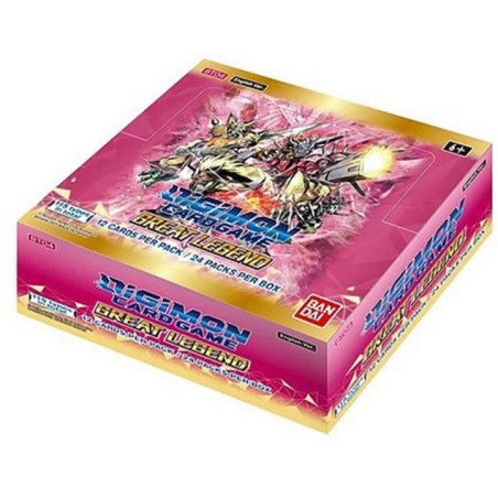 Booster Digimon Card Game Great Legend Boite complète