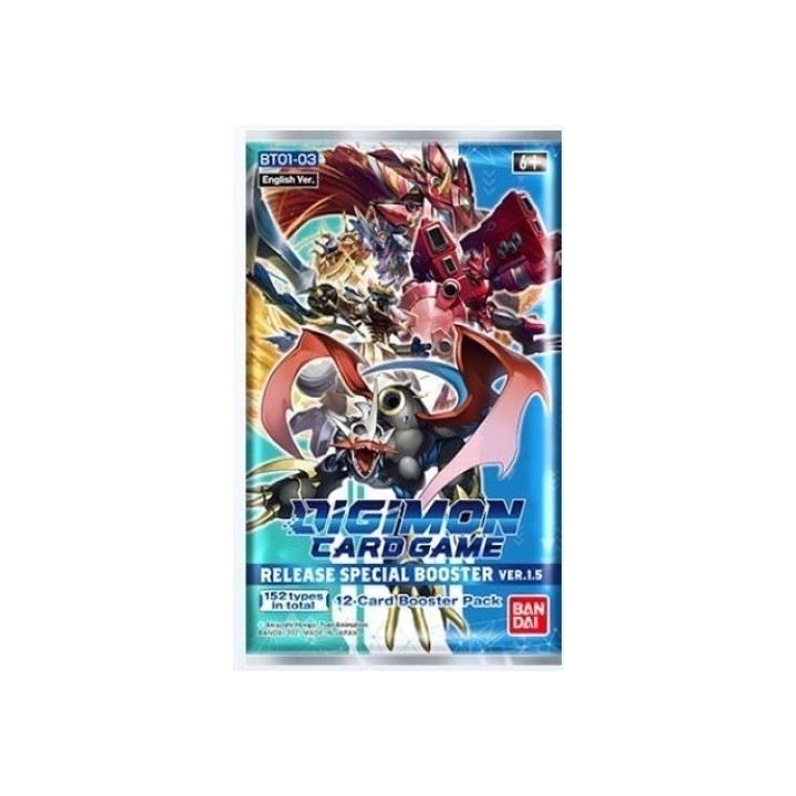 Booster Digimon Card Game release special Boite complète Vers. 1.5