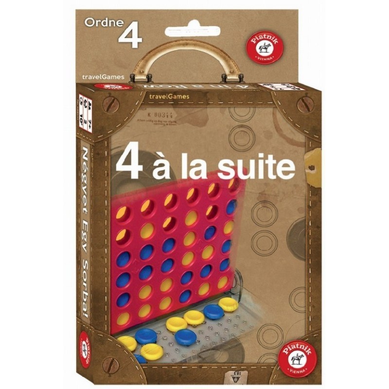 Jeux de société - 4 à la Suite - Jeu de voyage