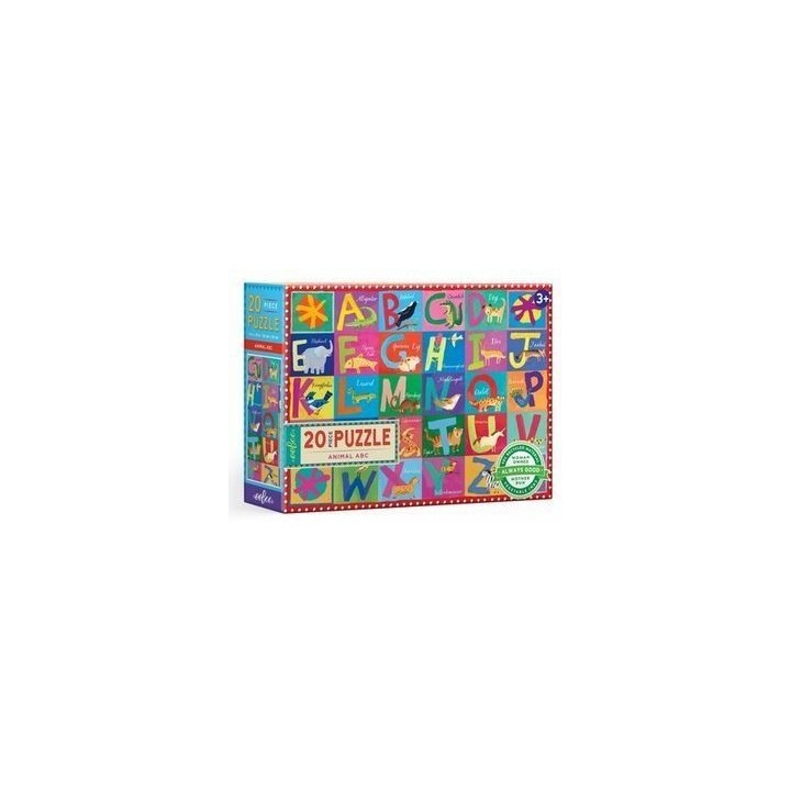 Puzzle ABC Animaux - 20 pièces