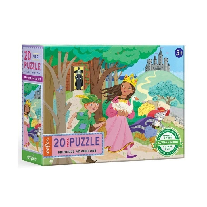 Puzzle Aventure de Princesse - 20 pièces