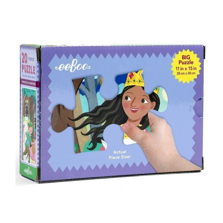 Puzzle Aventure de Princesse - 20 pièces