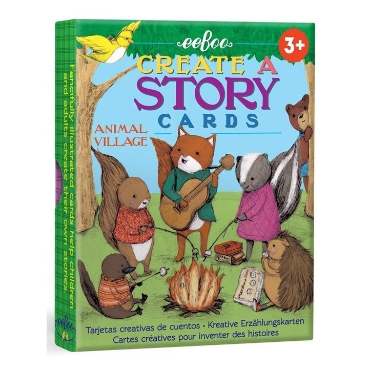 Jeux de société - Create A Story Cards - Village Animaux
