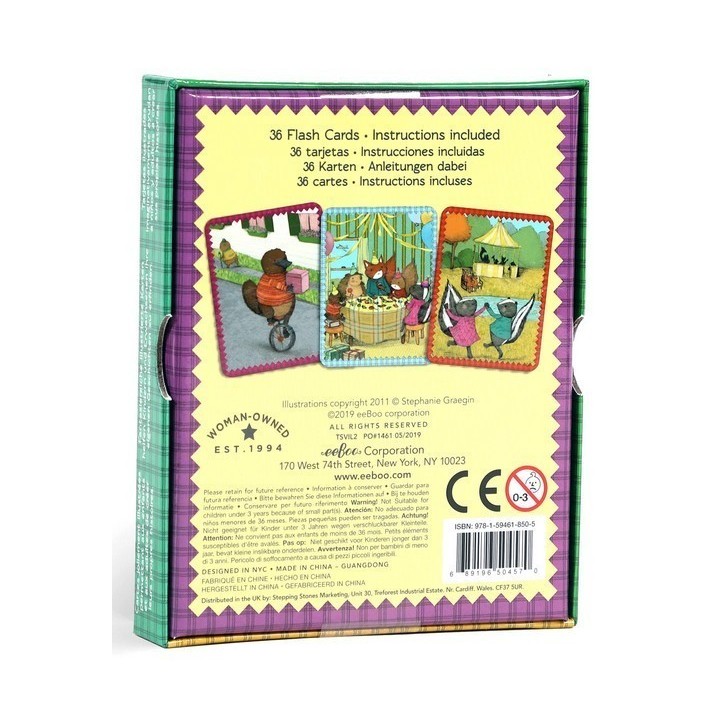Jeux de société - Create A Story Cards - Village Animaux