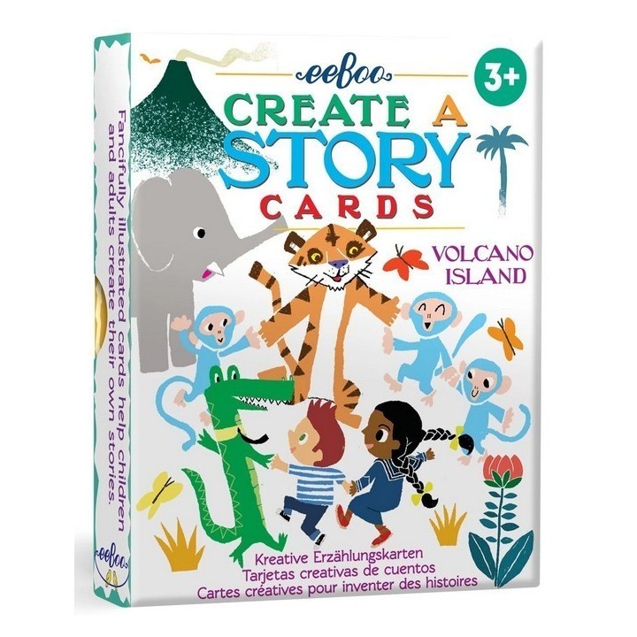 Jeux de société - Create A Story Cards - L'Île des Volcans