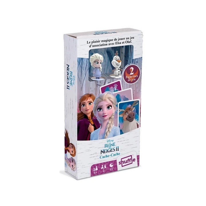 Jeux de société - La Reine des Neiges 2 Jeu de Cache-Cache + 2 Figurines
