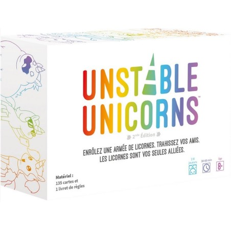Jeux de société - Unstable Unicorns