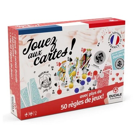 Jeux de société - Coffret 50 Règles - Jouez aux Cartes