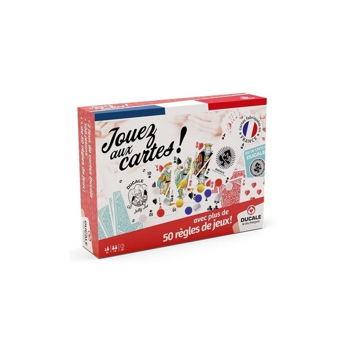 Jeux de société - Coffret 50 Règles - Jouez aux Cartes