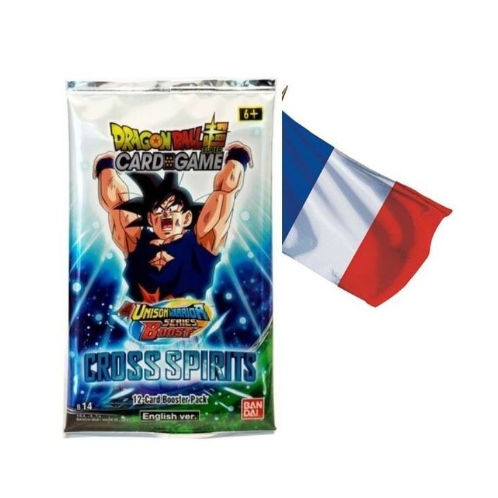 Booster Dragon Ball Super Card Game - Unison Warrior 5 Cross Spirits Série B14