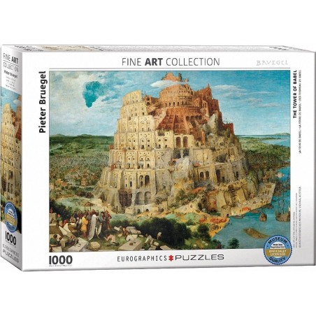 Puzzle Eurographics : La tour de Babel - 1000 Pièces