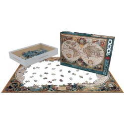 Puzzle Eurographics : Carte du Monde Antique Orbis - 1000 Pièces