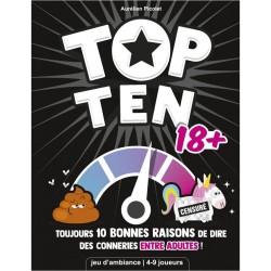 Jeux de société - Top Ten 18+
