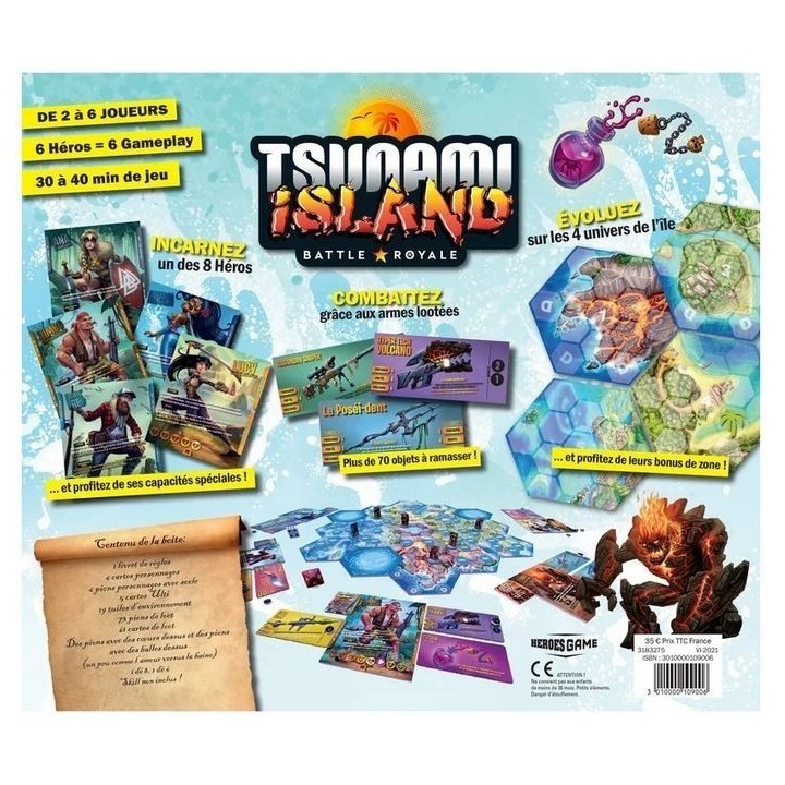 Jeux de société - Tsunami Island