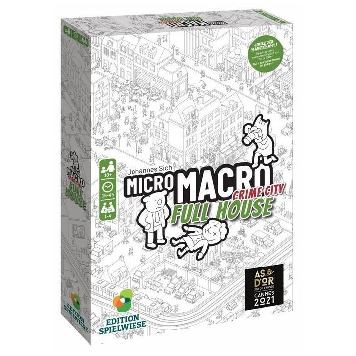 Jeux de société - MicroMacro : Crime City - Full House