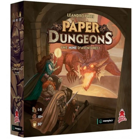 Jeux de société - Paper Dungeon