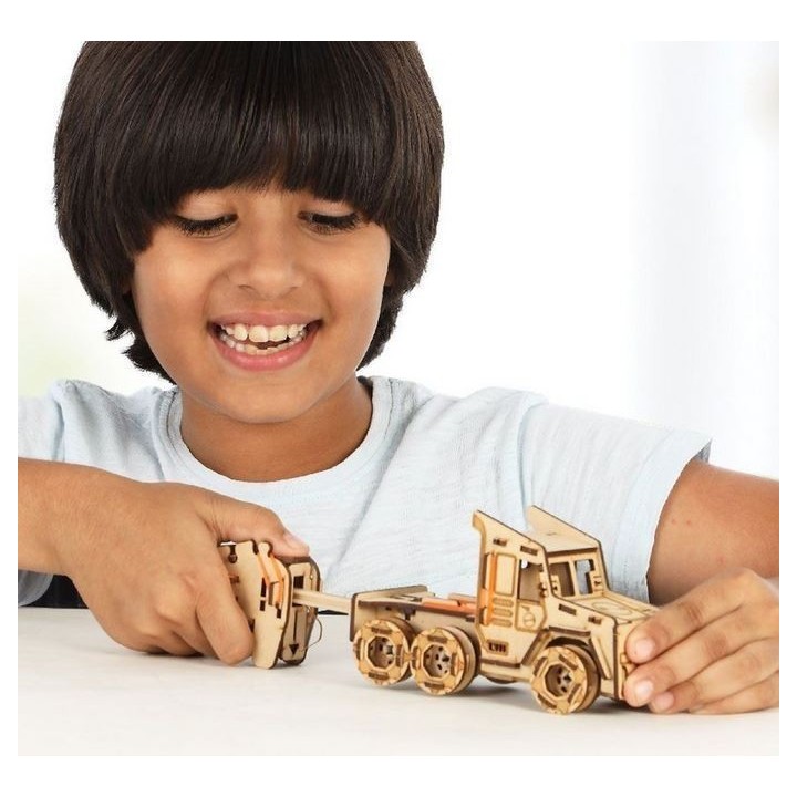 Puzzle Smartivity Steem Wheels - Roues motrices - Camion de Course