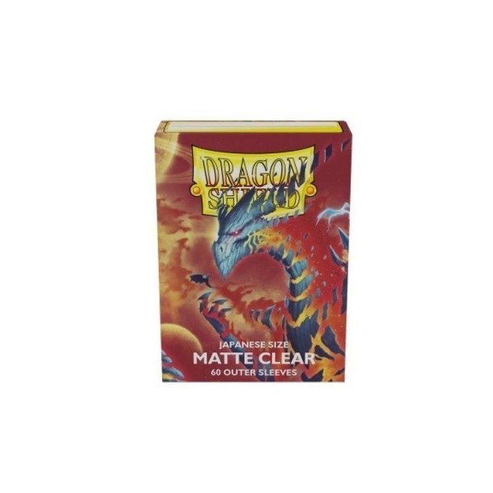 Protège-cartes Dragon Shield - 60 Japanese Sleeves Matte Clear - Cosmere