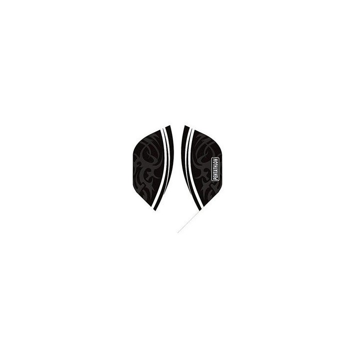 Ailettes Pentathlon Flights Standard - Noir