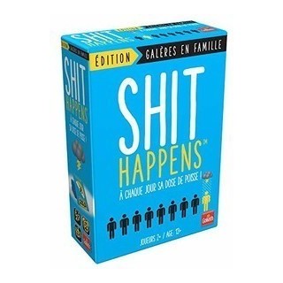 Jeux de société - Shit Happens : Edition Galères en Famille